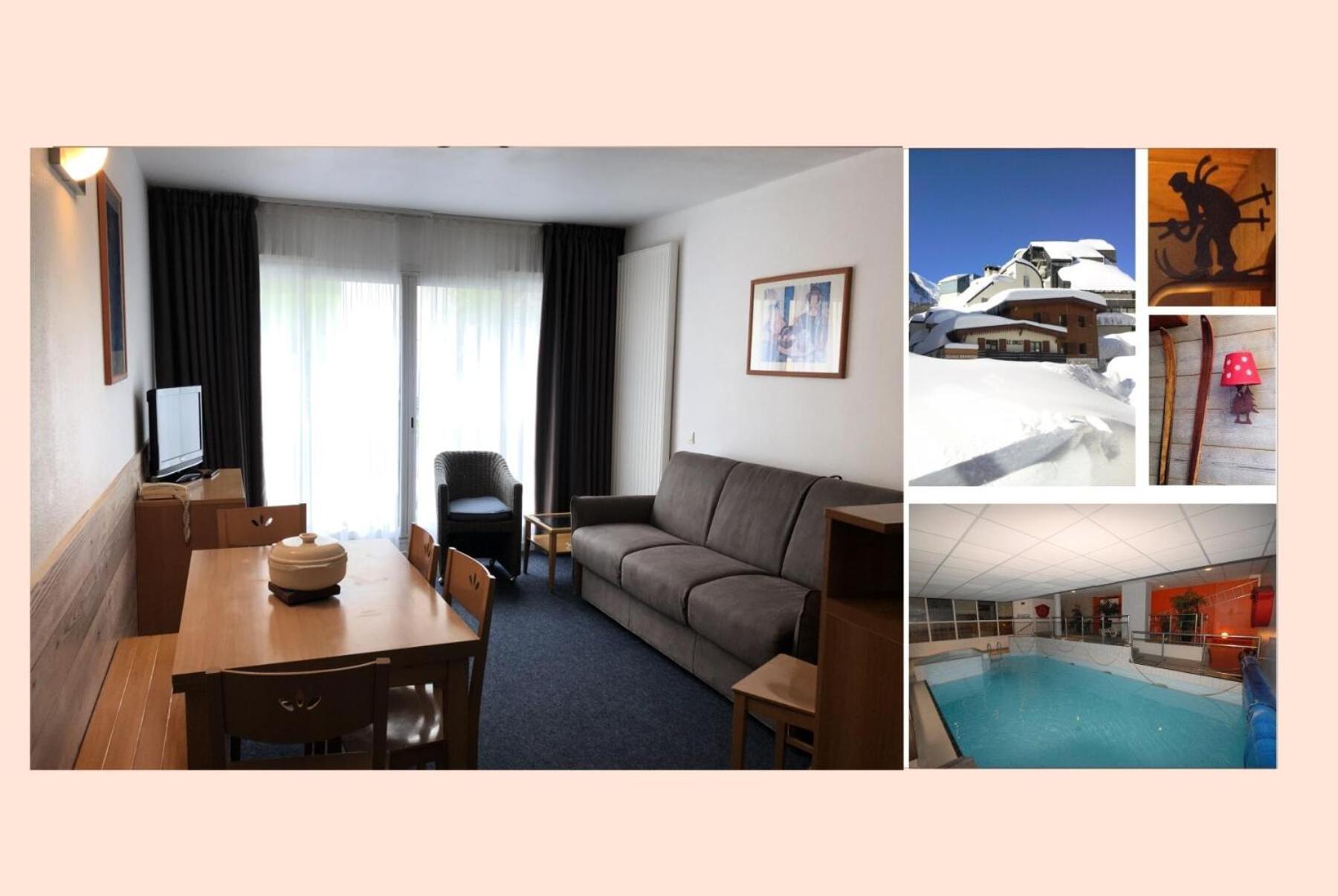 Le Chalet - Piscine 16 - Studio Pour 6 Personnes Mae-8824 Gourette Bagian luar foto